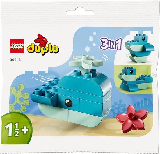 35% Korting op gebruikt Lego Duplo 30648 Walvis,, Overige thema's, Nieuw, Ophalen of Verzenden, Duplo