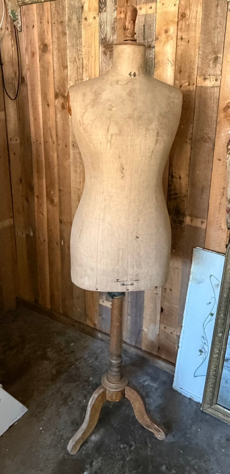 Brocante oude paspop, Ophalen of Verzenden