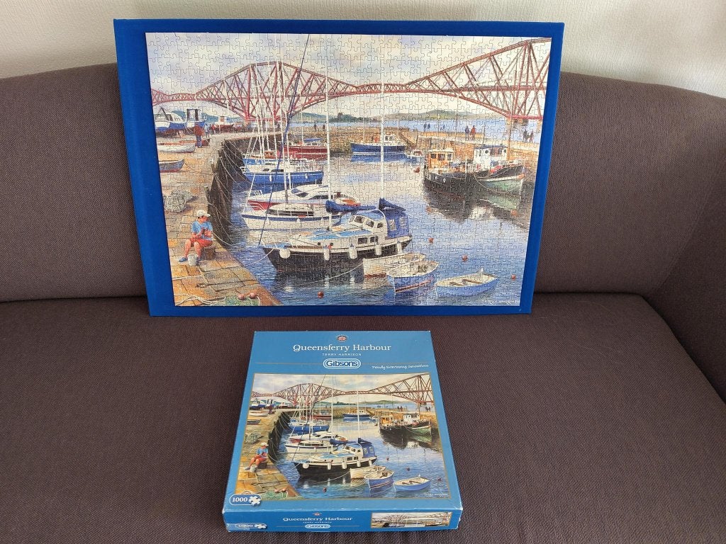 Gibsons puzzel 'Queensferry Harbour', Ophalen of Verzenden, 500 t/m 1500 stukjes, Zo goed als nieuw