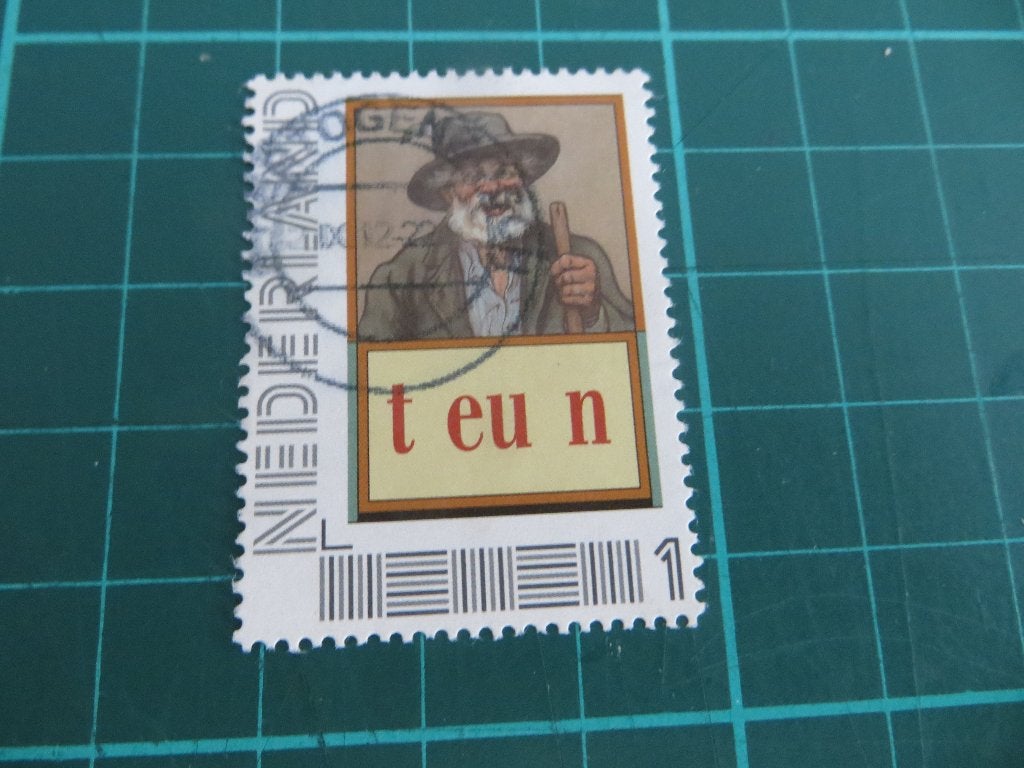 Persoonlijke zegel, Ophalen of Verzenden, Na 1940, Gestempeld