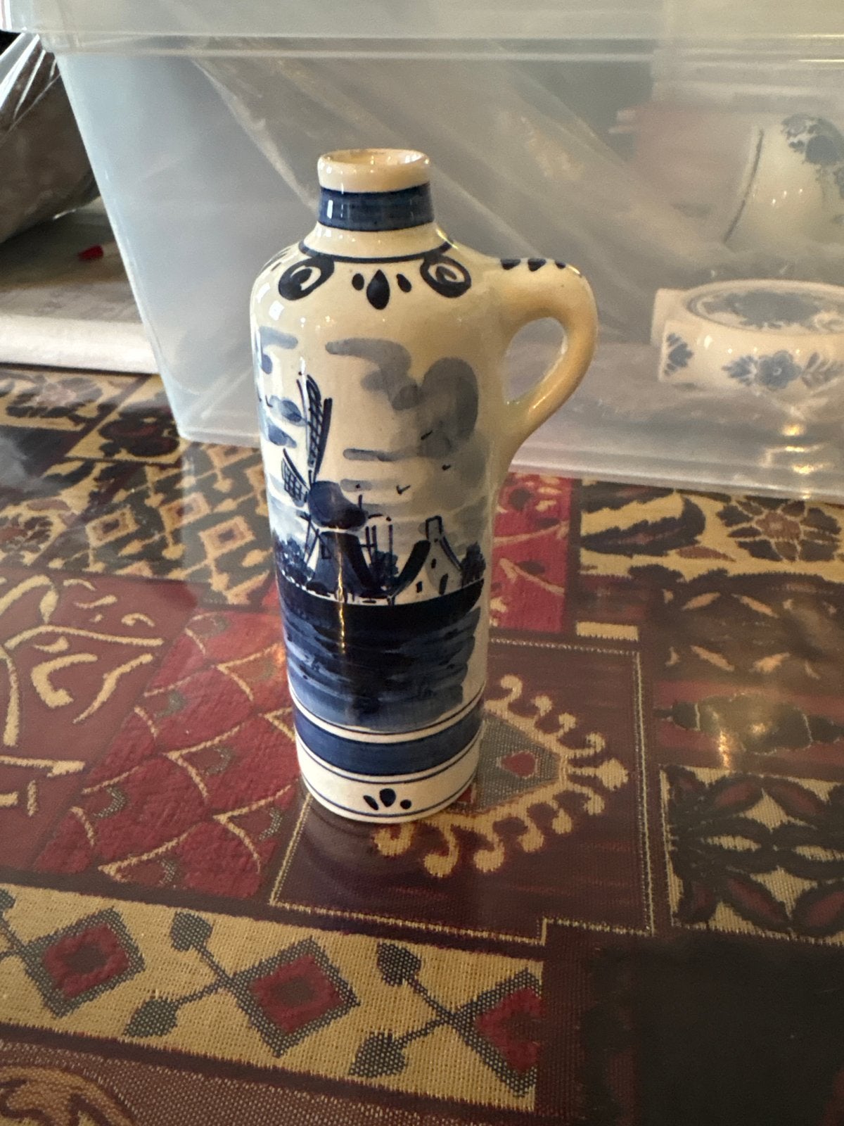 Delfts Blauw Hollandse Kruik - Handgeschilderd, Ophalen of Verzenden