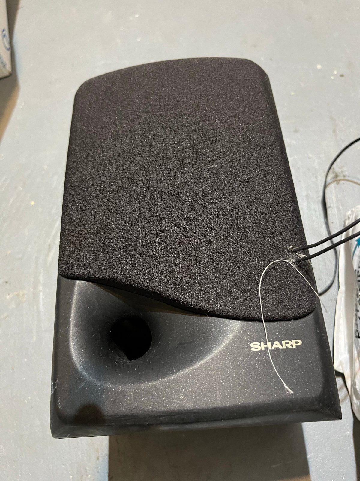 Sharp 2.0 Luidsprekerset - Ideaal voor garage of schuur, Computers en Software, Ophalen, Gebruikt, Audiokanaal 2