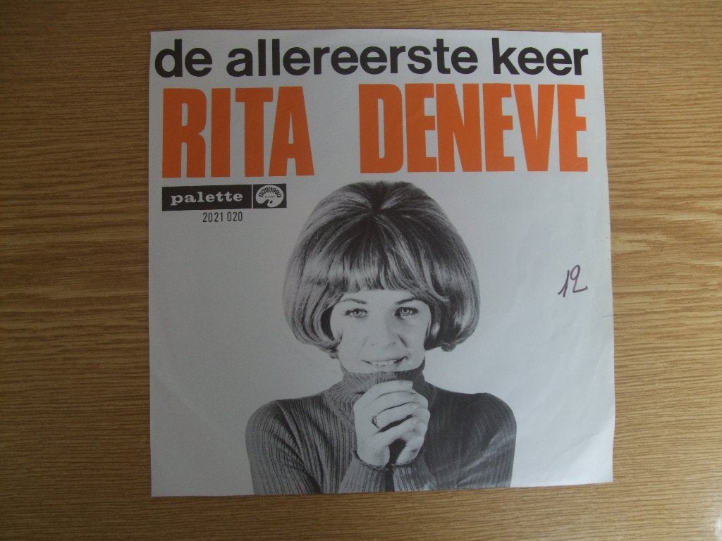RITA DENEVE    DE ALLEREERSTE KEER / TRANEN, 7 inch, Single, Ophalen of Verzenden, Nederlandstalig