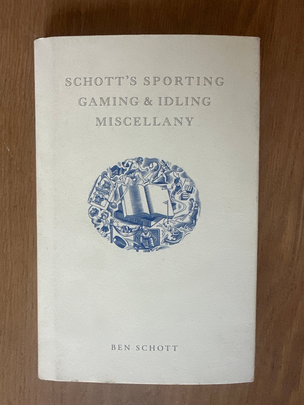 Schott's Sporting, Gaming & Idling Miscellany - Ben Schott, Boeken, Ophalen of Verzenden, Zo goed als nieuw