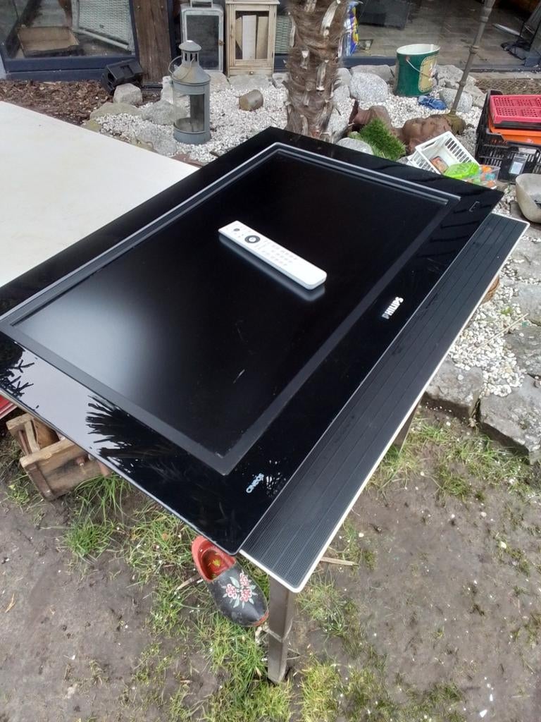 14933) tv Philips  CINEOS  AFM UITWENDIG  87x62cm, Ophalen of Verzenden, 100 cm of meer, 50 Hz, Philips