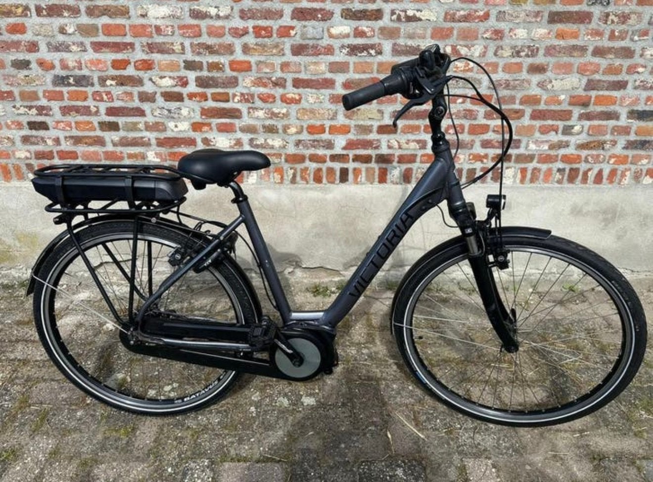 Electrische victoria bosch middenmotor fiets, Versnellingen, Zo goed als nieuw, 50 tot 53 cm, Ophalen