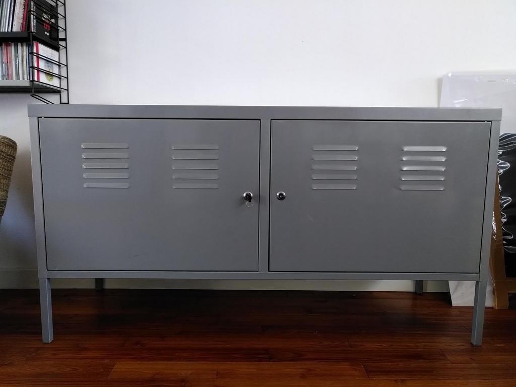 Ikea PS metalen kast (119x63x40), Ophalen, Gebruikt