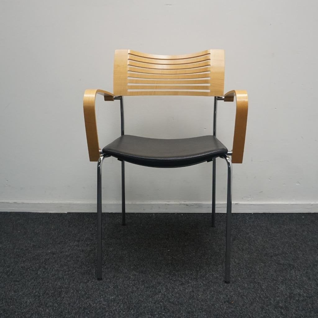 Fritz Hansen Runner Chair Design stoelen v.v armleuningen, Hout, Gebruikt, Overige kleuren, -
