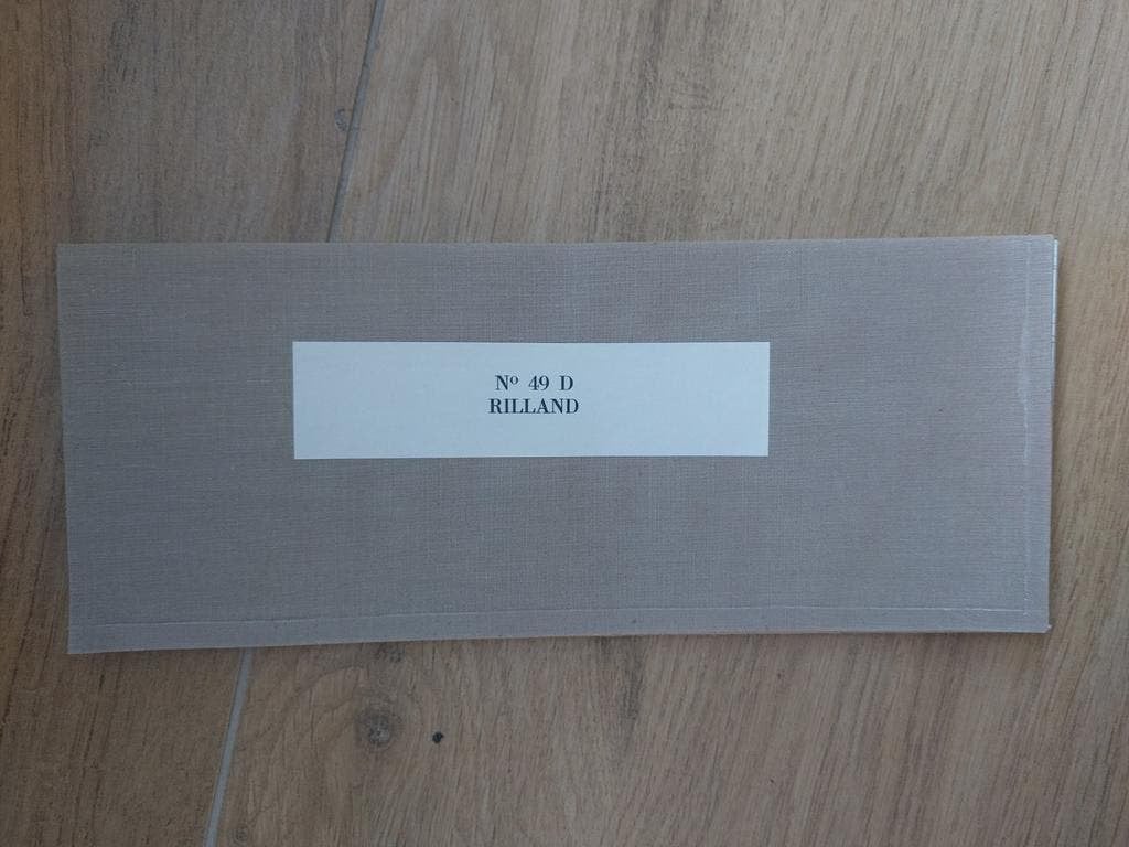 49D Rilland Bath Zandvliet Woensdrecht Stafkaart uit 1968, Boeken, Atlassen en Landkaarten, Topografische Dienst Nederland, Ophalen of Verzenden