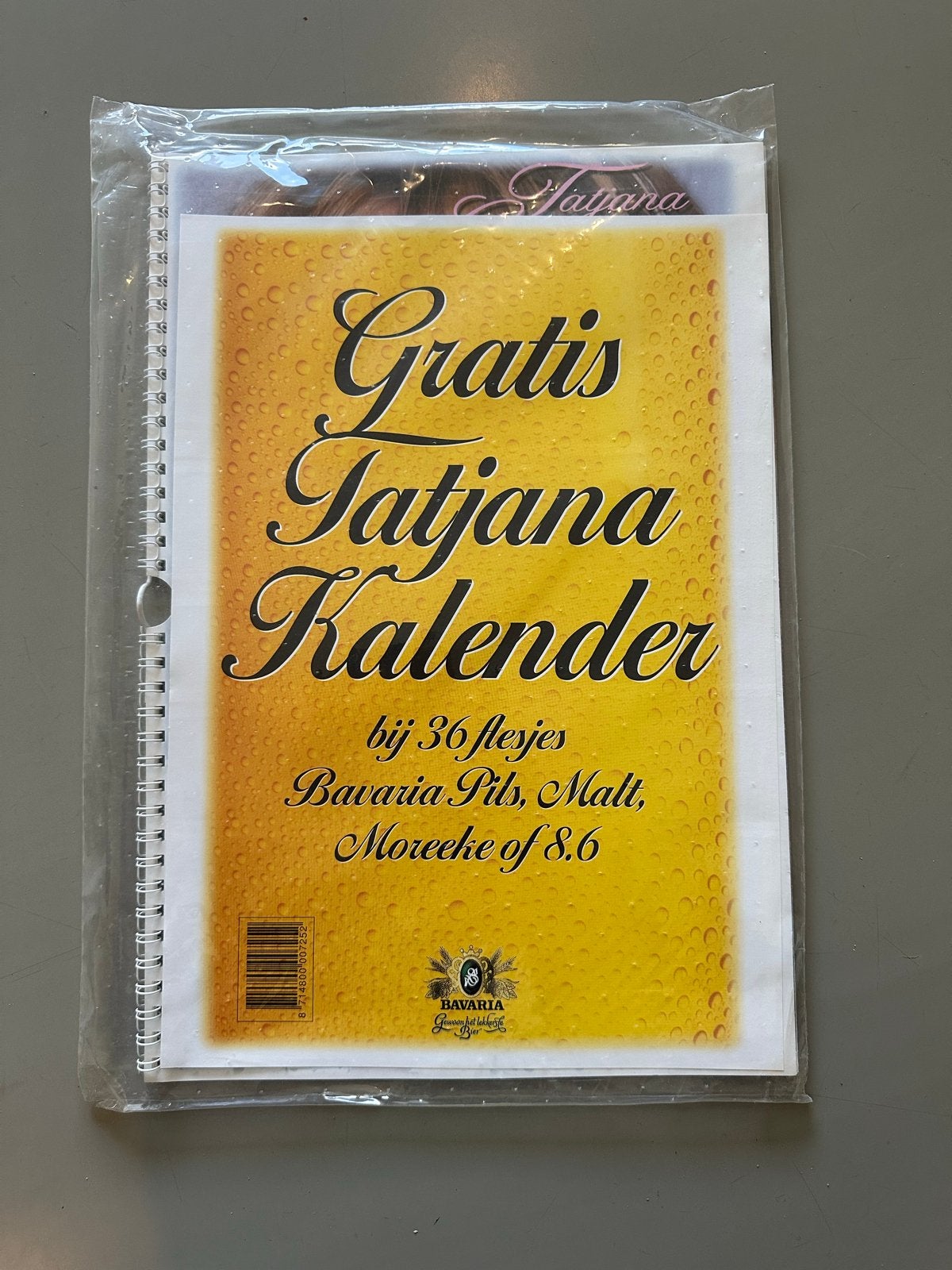 Bavaria Tatjana Kalender 1997 – NIEUW in plastic folie, Ophalen of Verzenden, Nieuw, Overige typen