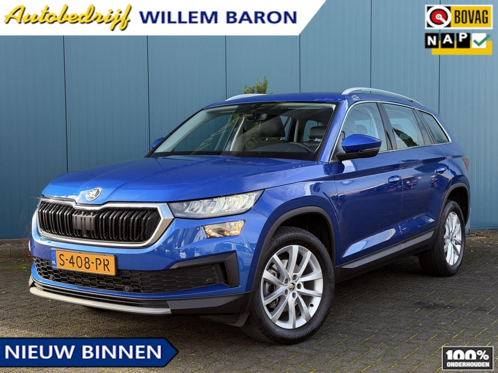 Skoda Kodiaq 1.5 TSI Business Edition 7p. | Matrix LED | Car, Auto's, 12 maanden, 4 cilinders, Blauw, Bedrijf