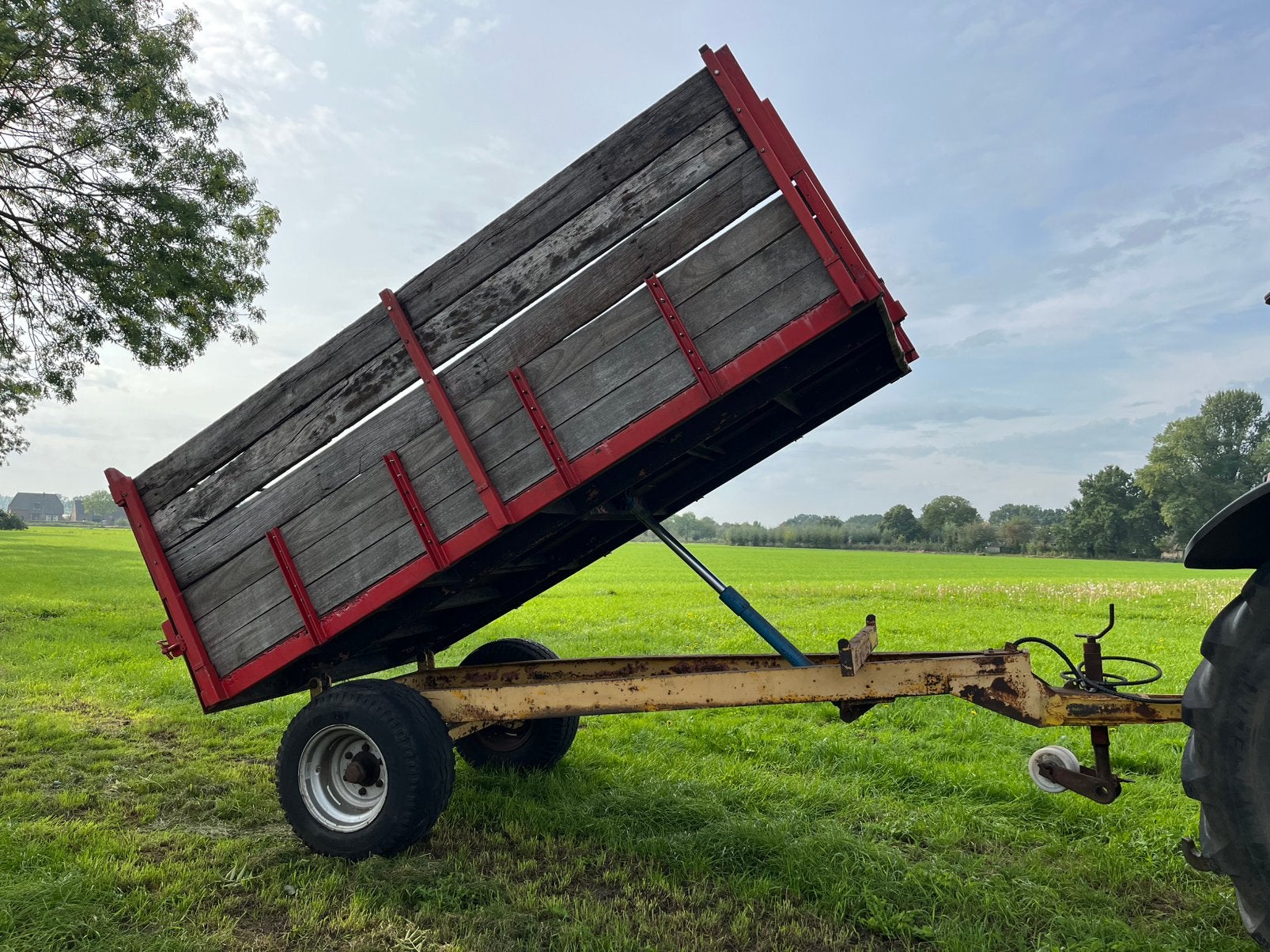 Weeks kieper kipkar kipper 4000kg, Ophalen, Transport