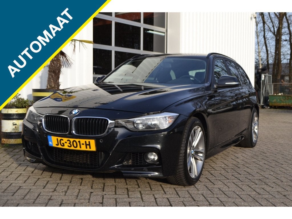 BMW 3 Serie Touring 316d Executive (bj 2013, automaat), Automaat, Zwart, 4 cilinders, 116 pk