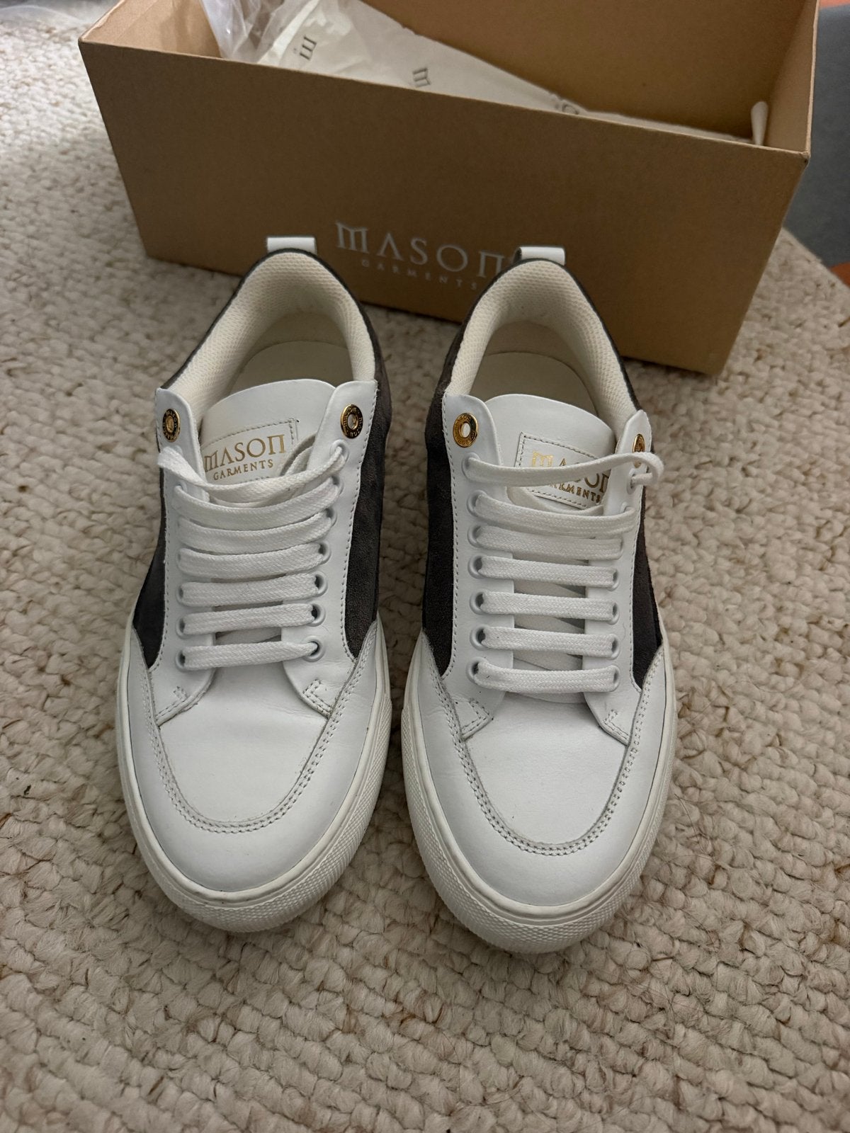 Mason Garments sneakers maat 39, Kleding | Dames, Ophalen of Verzenden, Zo goed als nieuw, Wit, Sneakers of Gympen