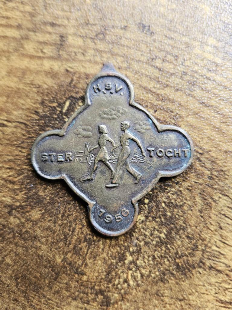 HSV Stertocht 1956 Medaille, Ophalen of Verzenden, Gebruikt