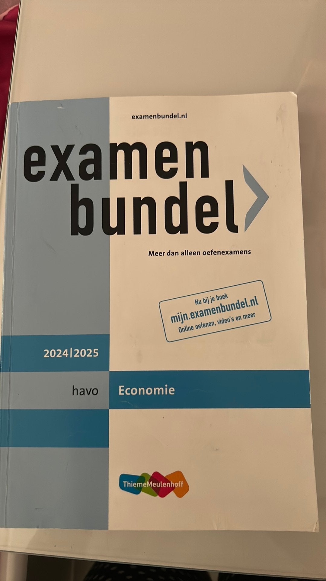 Examen bundel havo economie, Ophalen of Verzenden, Zo goed als nieuw, HAVO, Economie