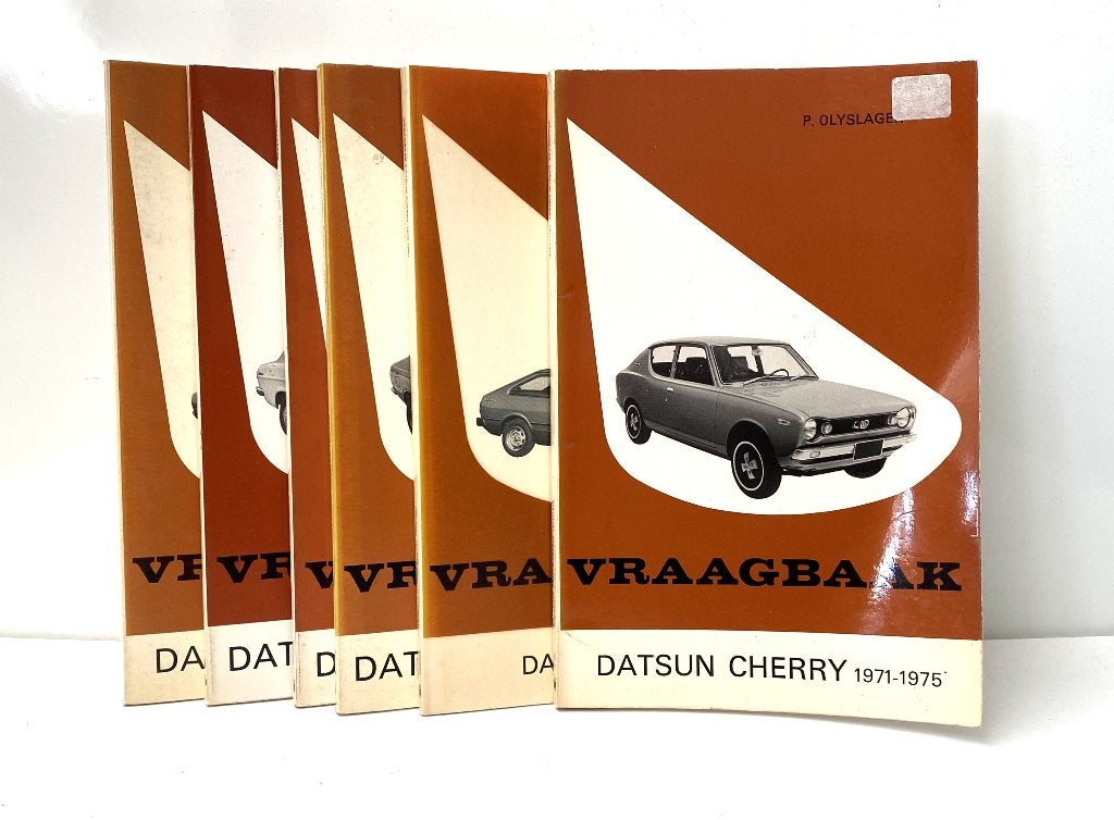 Olyslager vraagbaak – 6x – Datsun, Verzenden, Gelezen, Algemeen