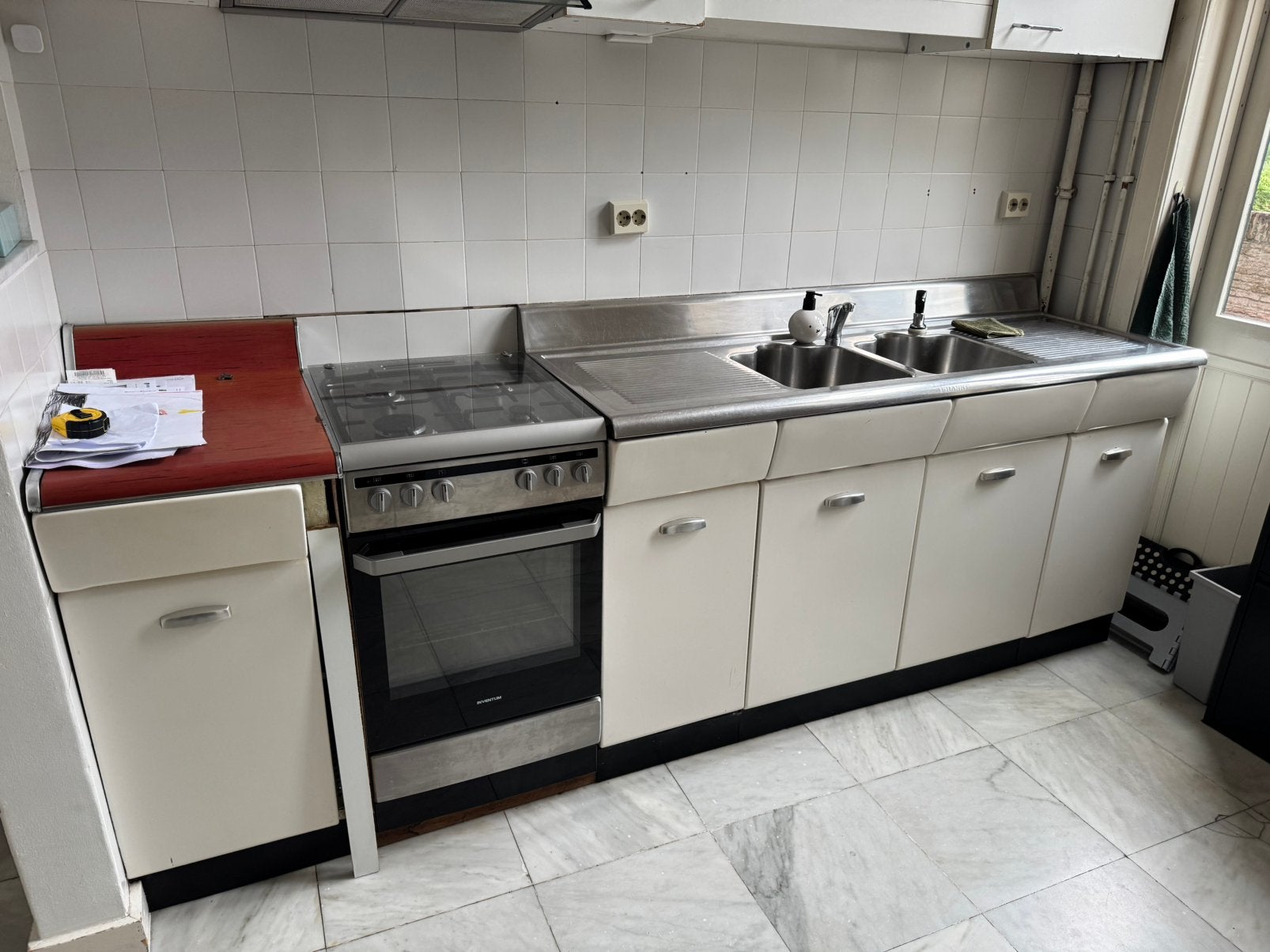 Amerikan kitchen van Raymond Loewy, Ophalen, Gebruikt