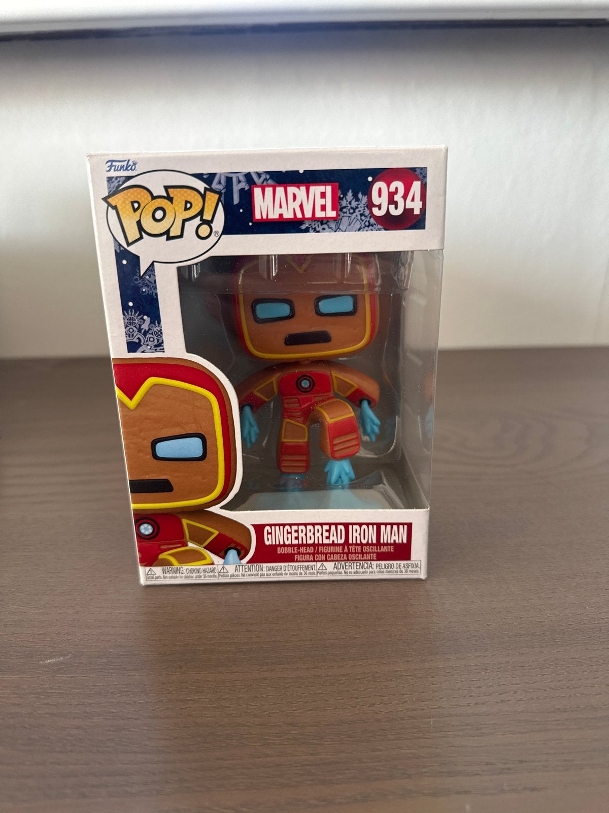 Funko Pop! Marvel Gingerbread Iron Man #934, Ophalen of Verzenden, Nieuw
