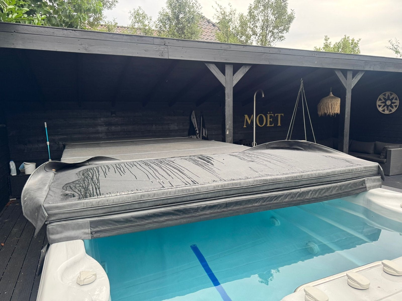 Jacuzzi/zwemspa covers - diverse maten, Ophalen, Gebruikt, Afdekzeil