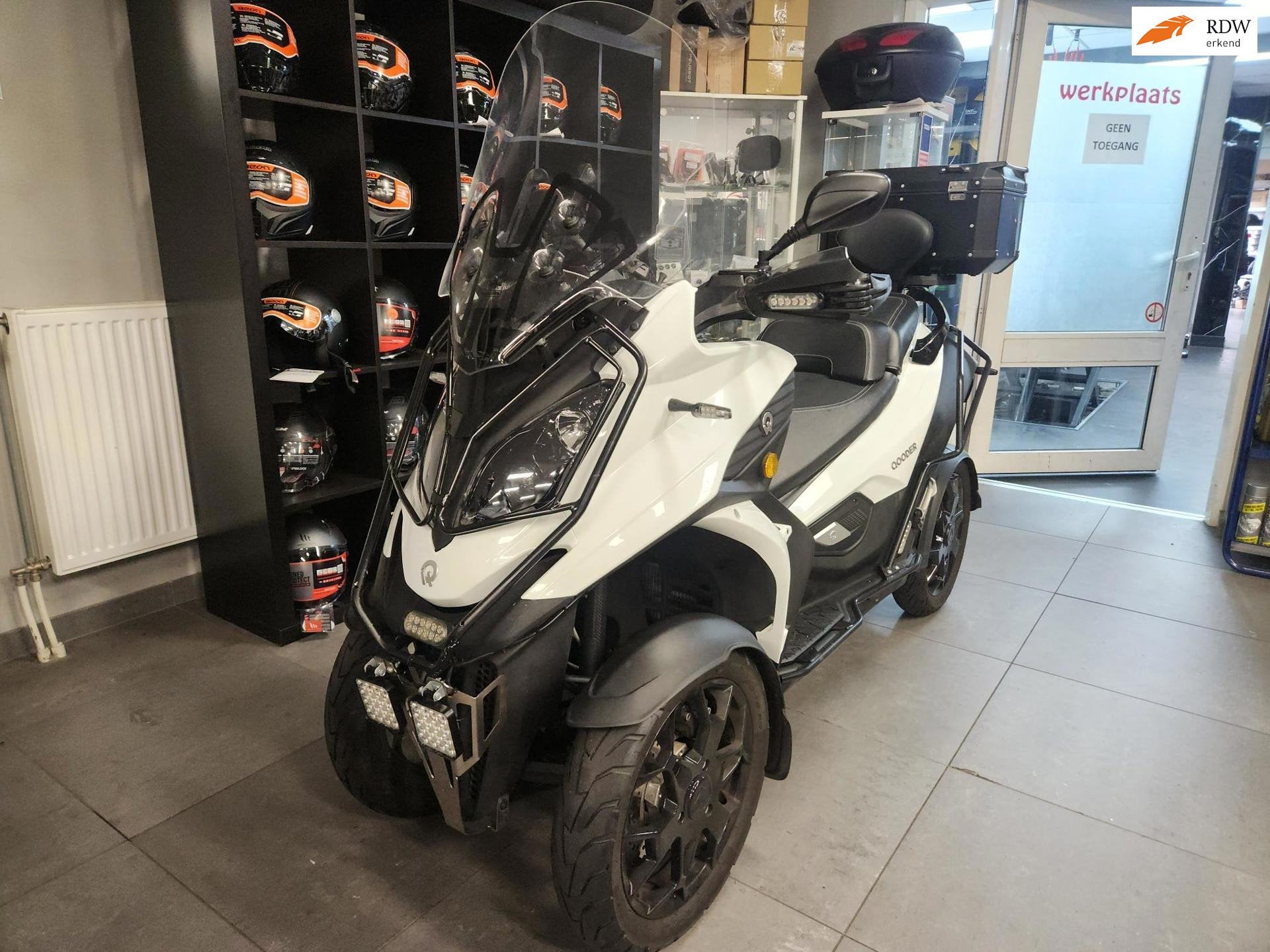 Quadro Qooder QV4 2019 VOL OPTIES RIJKLAAR, Motoren, Overig, Quadro, Gebruikt, Bedrijf