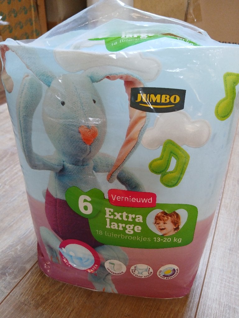 NIEUW pak luierbroekjes maat 6, 13-20 kilo, Ophalen, Nieuw