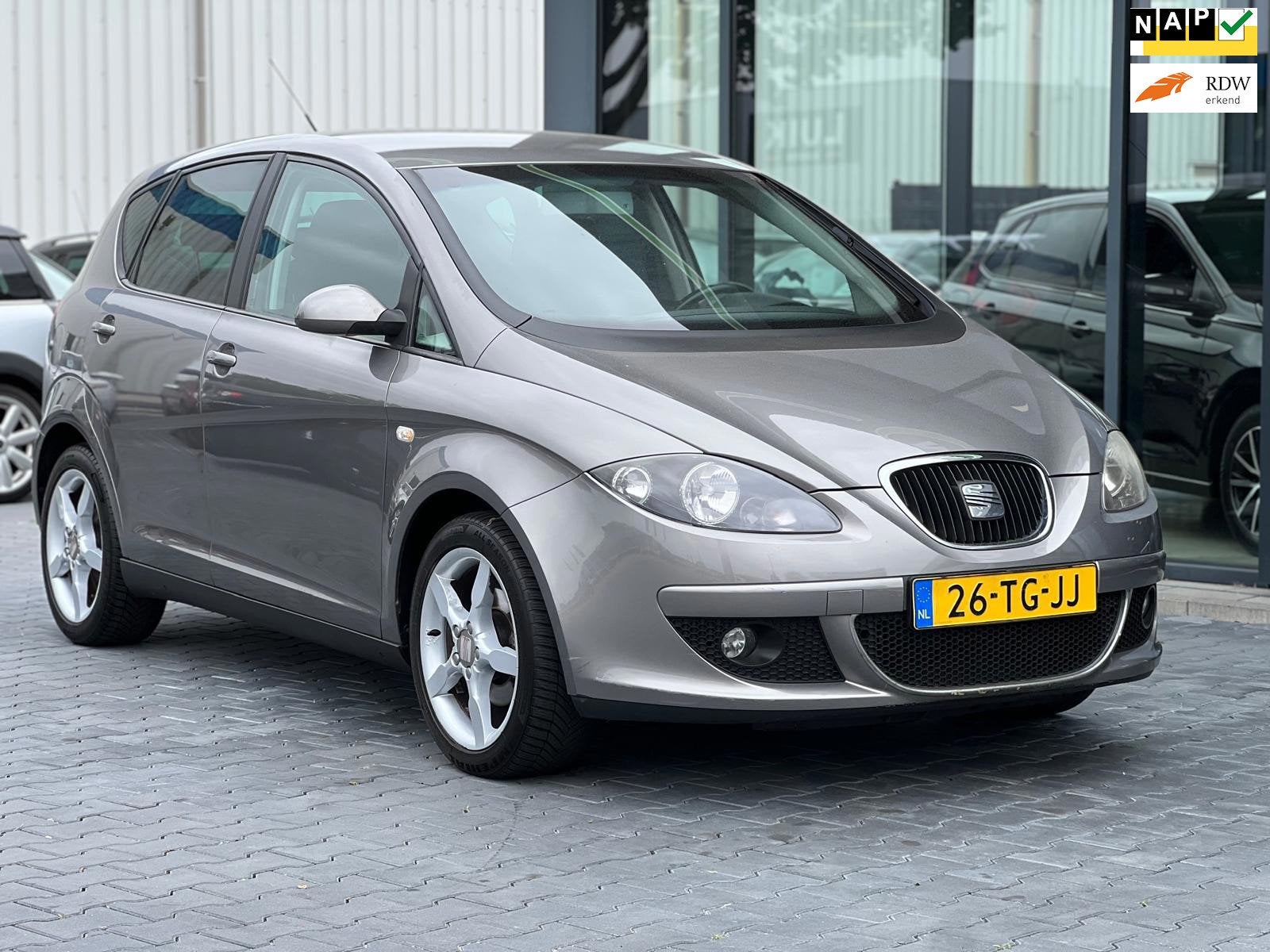 Seat Altea 1.6 LIFESTYLE AIRCO LMV LPG-G3, Auto's, Stof, Gebruikt, 4 cilinders, Grijs