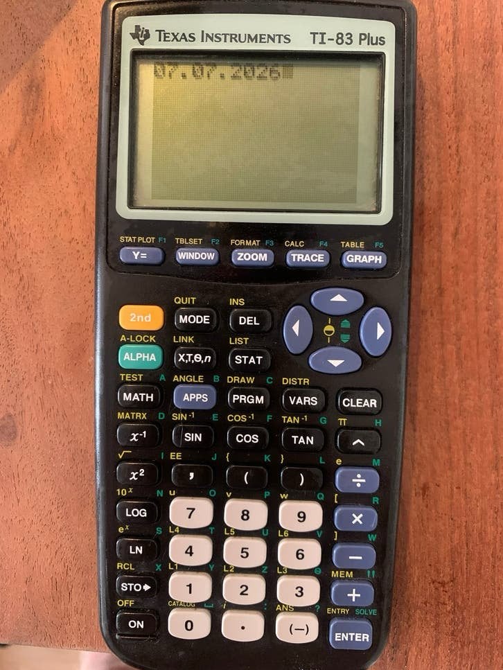 TI-83 Plus Grafische Rekenmachine – Goede staat!, Diversen, Ophalen of Verzenden, Grafische rekenmachine