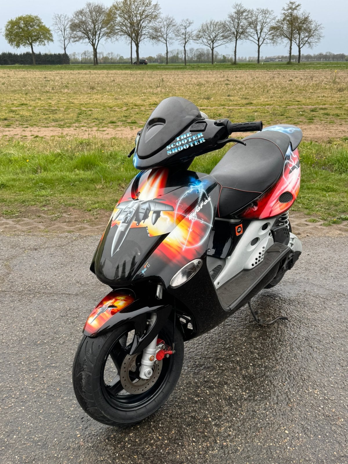 Malaguti f15 scooter shooter ORIGINEEL, Fietsen en Brommers, Scooters | Aprilia, Ophalen of Verzenden, Zo goed als nieuw, Benzine