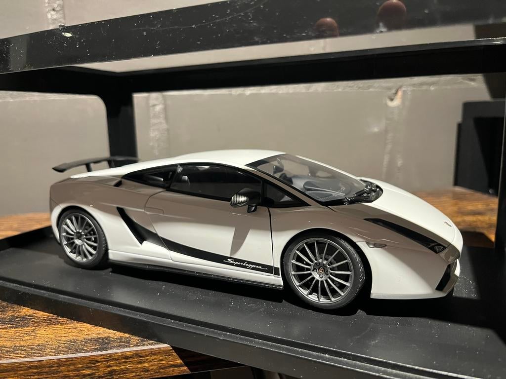 Autoart Lamborghini Gallardo Superleggera, Ophalen of Verzenden, Zo goed als nieuw, Autoart