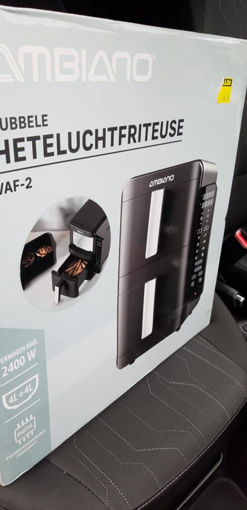 Hete lucht friteuse, Ophalen of Verzenden, Nieuw, 4 t/m 7 personen