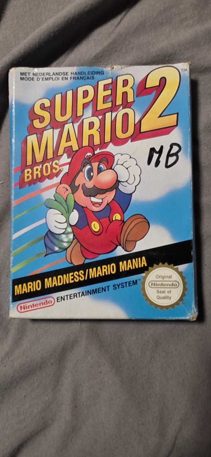 Super Mario Bros. 2 (NES) - Compleet met doos en handleiding, Gebruikt, 1 speler, Ophalen of Verzenden, Vanaf 3 jaar