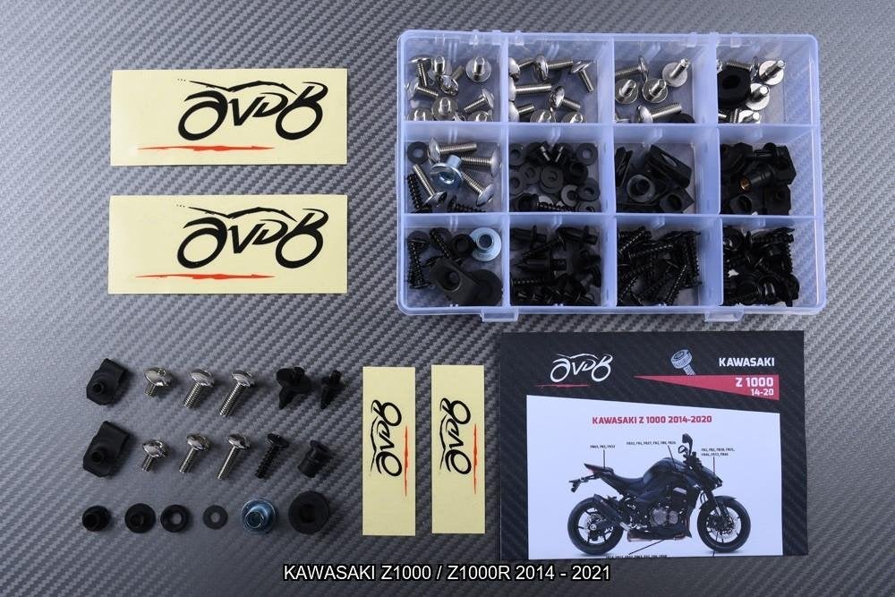 Kuip bouten set voor KAWASAKI Z1000 Z1000R 2014 2021, Verzenden
