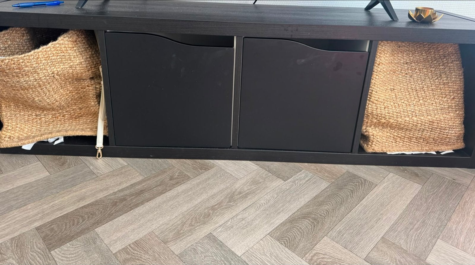 IKEA Kallax kast met manden, Huis en Inrichting, Ophalen, Gebruikt