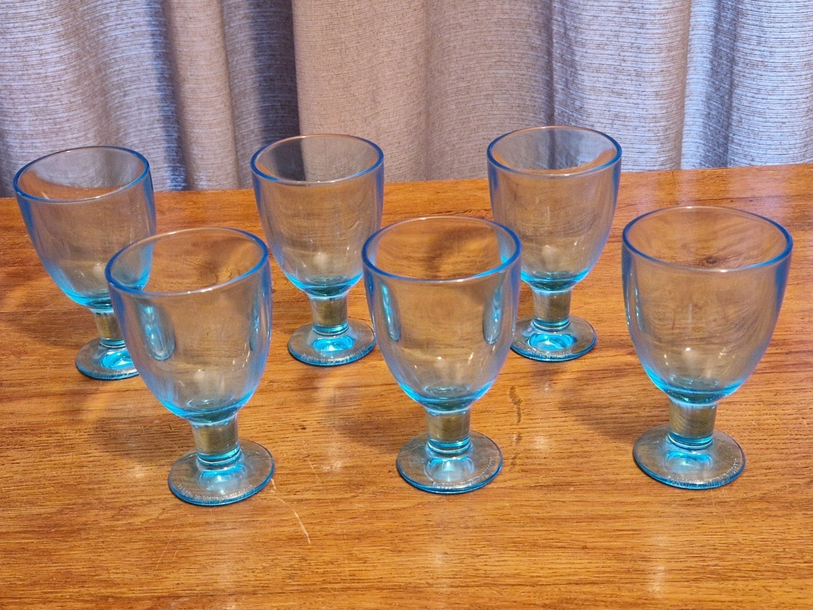 6X Iittala glazen, gebruikt, vaatwasser sporen, Gebruikt, Iittala, Overige typen, Ophalen of Verzenden