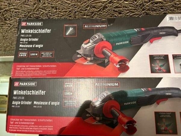 haakseslijper parkside, Doe-het-zelf en Verbouw, Gereedschap | Slijpmachines, Ophalen, Gebruikt, 1000 watt of meer, Haakse handslijpmachine