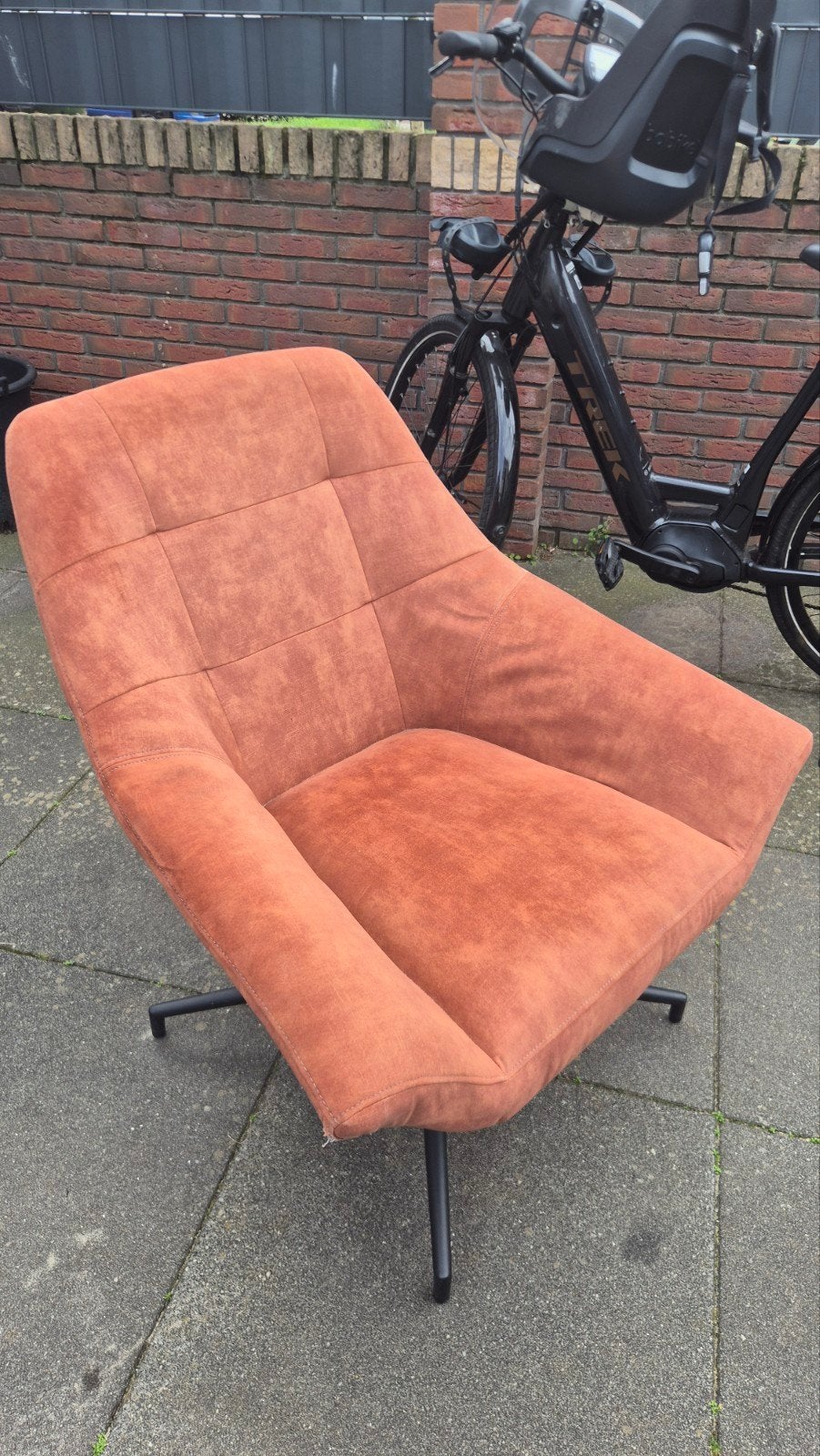 Gratis fauteuil, Ophalen, Gebruikt, Bruin, Eén