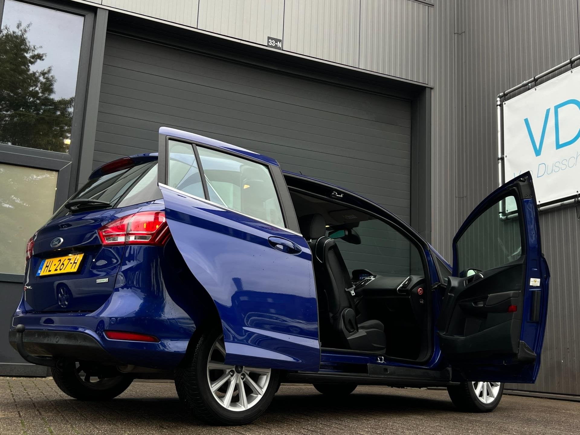 Ford B-Max 1.0 EcoBoost Titanium | 2x PDC | Camera | Navigat, Voorwielaandrijving, Gebruikt, Origineel Nederlands, Bedrijf