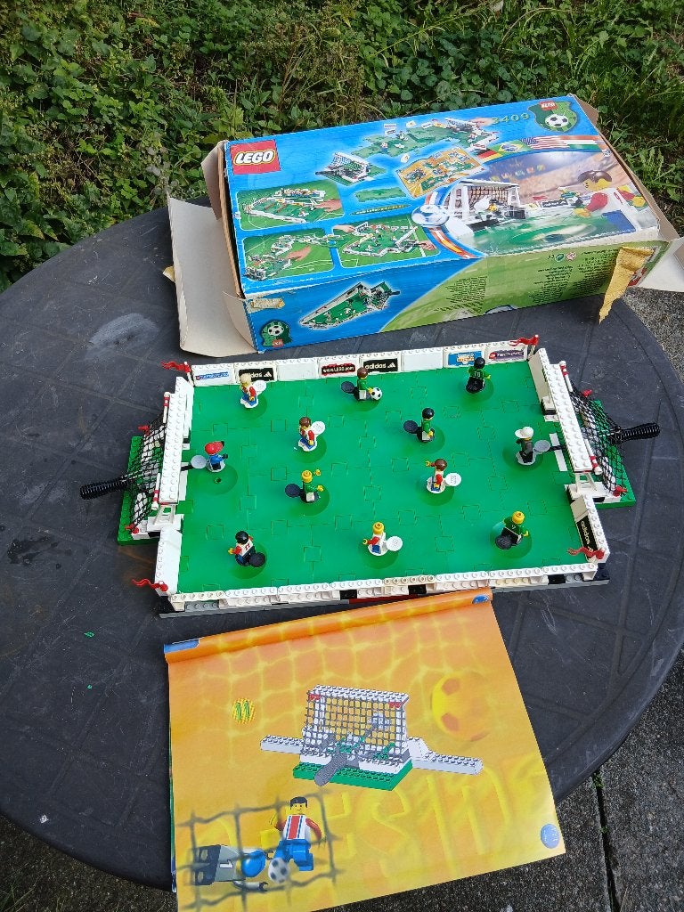 Lego 3409 voetbal, Kinderen en Baby's, Gebruikt, Overige thema's, Lego, Ophalen of Verzenden