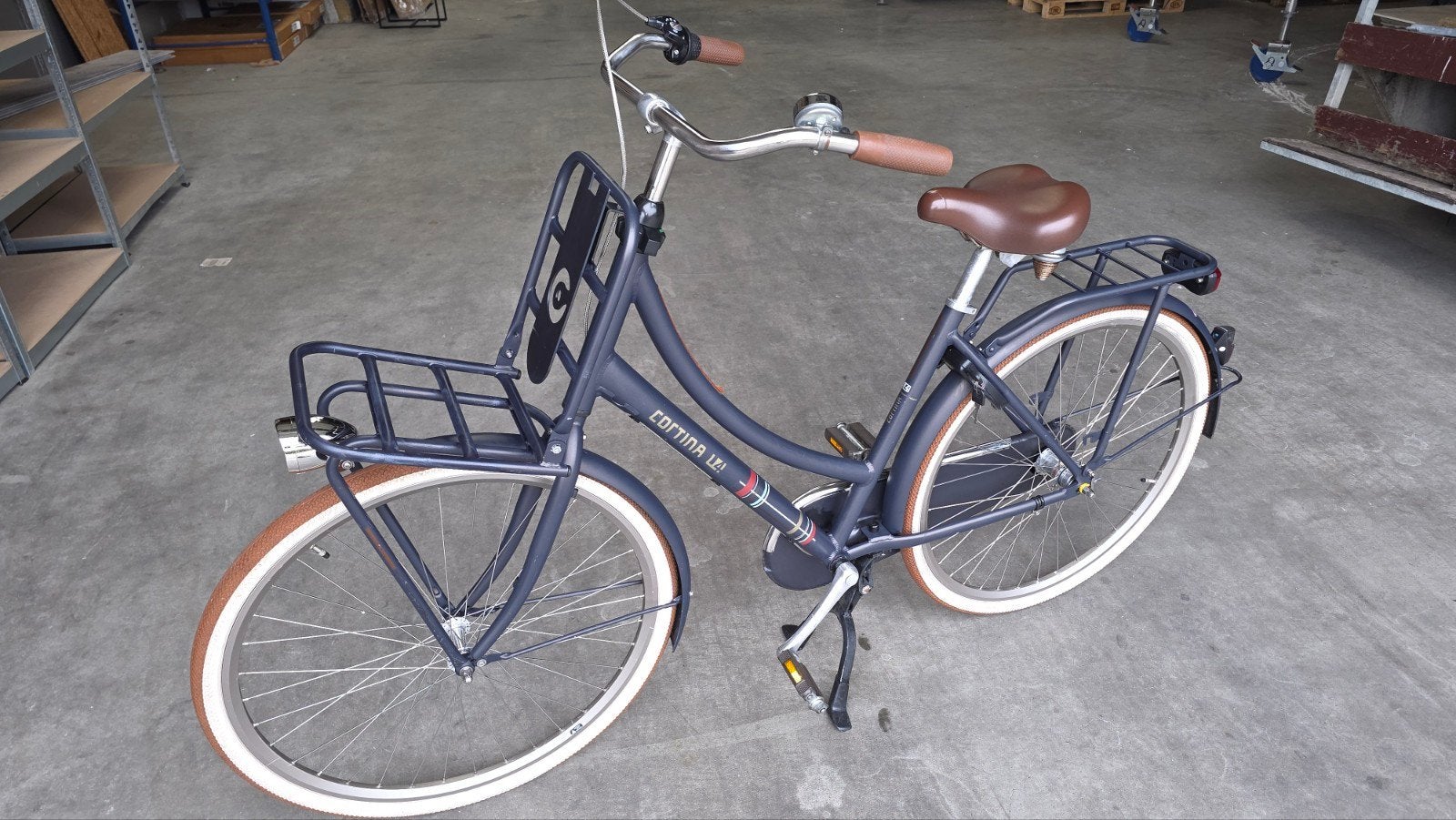 Cortina U4 Blue Matte - 50 cm, 28 inch, 3 versnellingen, Gebruikt, Versnellingen, 50 tot 53 cm, Ophalen