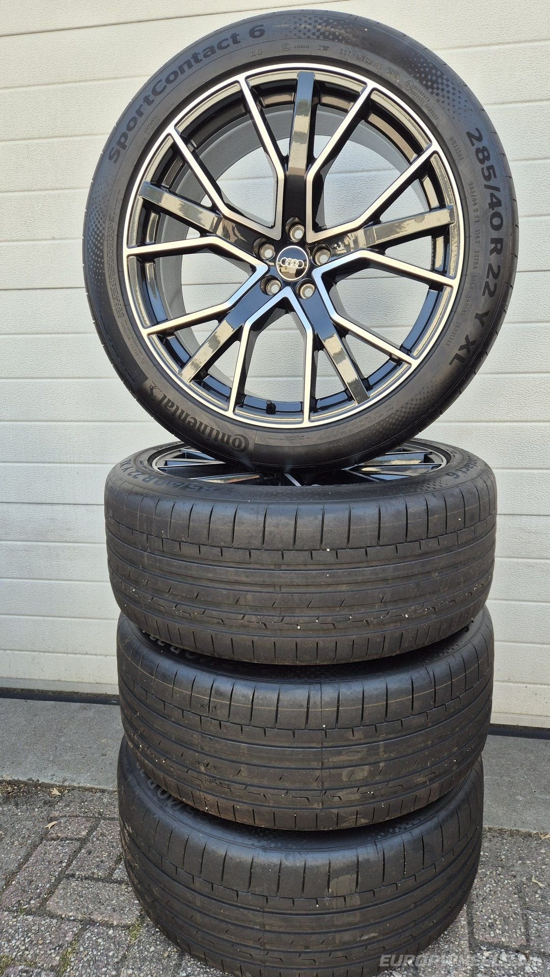 22 inch Q8 Q7 RS RSQ8 SQ8 velgen zomerbanden 4M8601025CP