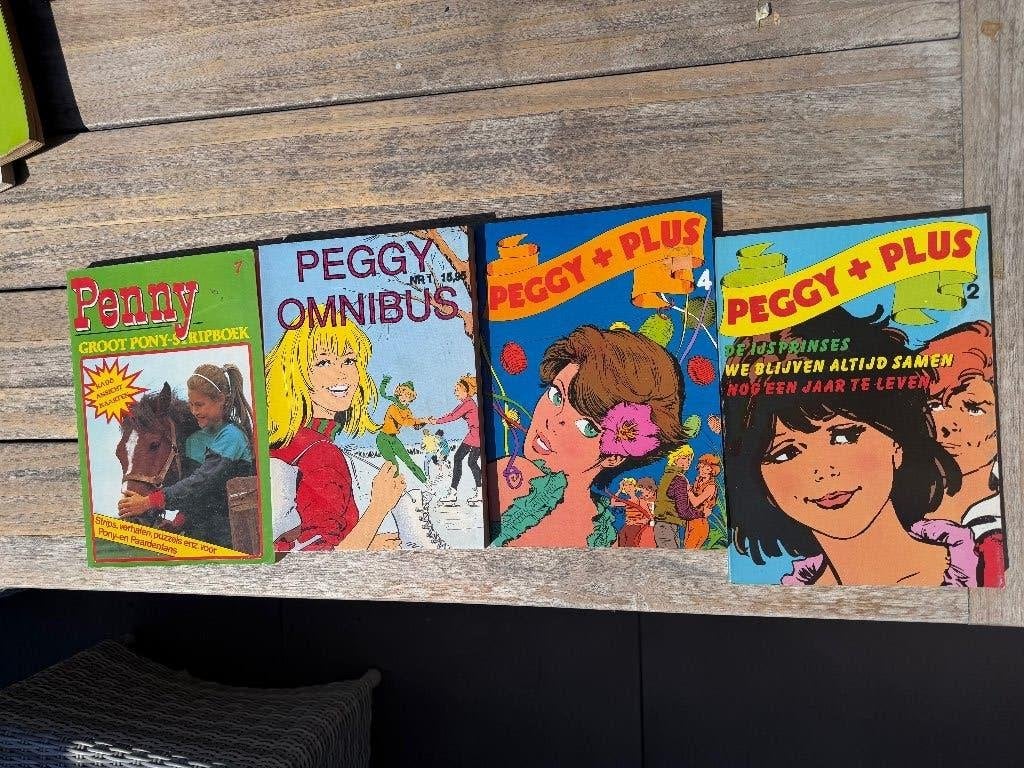 Peggy en penny stripboeken 4x, Boeken, Stripboeken, Meerdere stripboeken, Ophalen of Verzenden, Gelezen