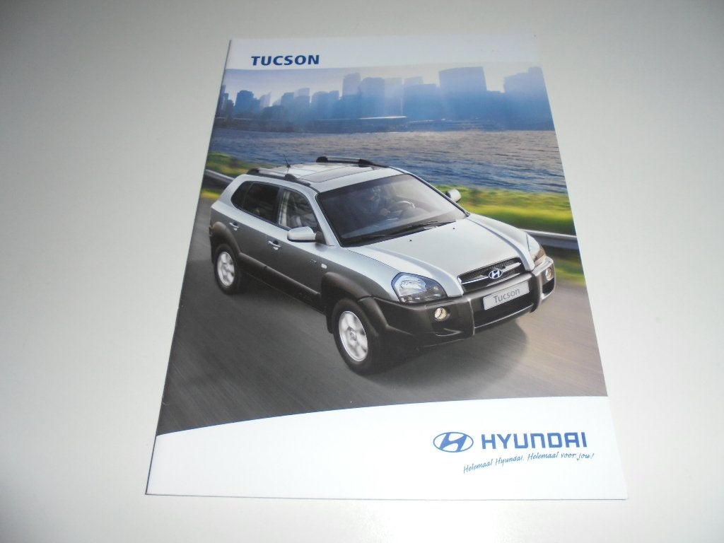 brochure Hyundai Tucson  2005, Ophalen of Verzenden, Nieuw, Overige merken