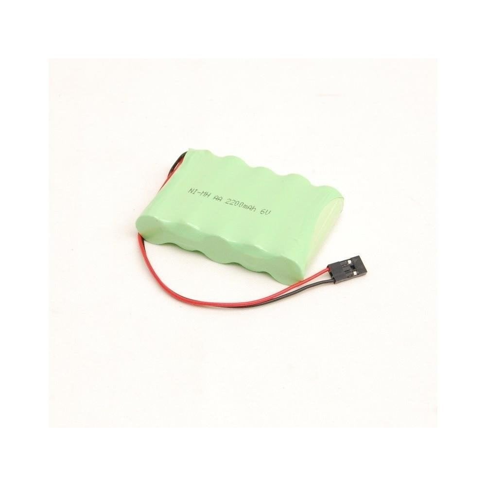 RC accu 6V 2200mAh Futaba connector, Ophalen of Verzenden, Nieuw