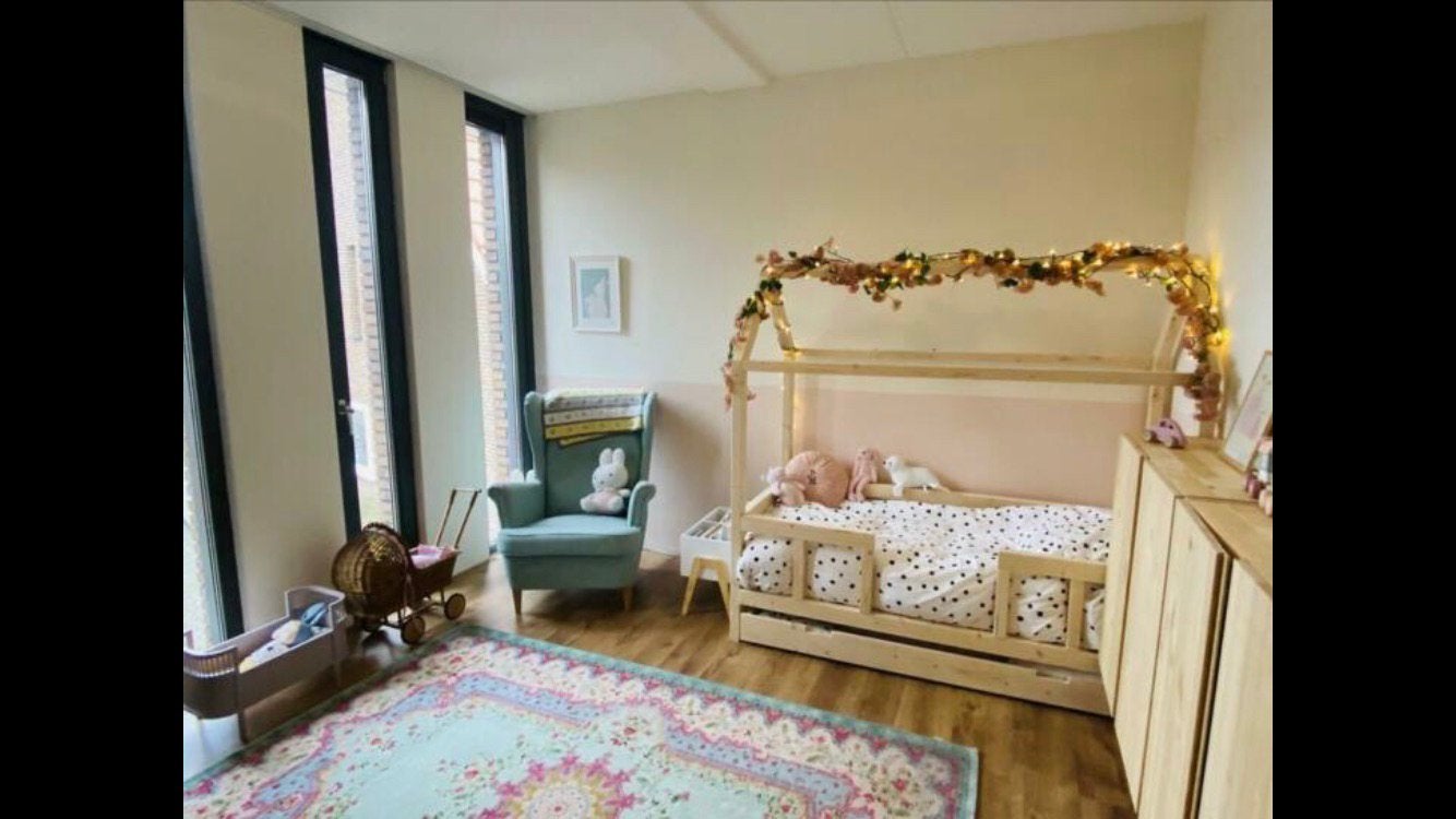 Bedhuis / Kinderbed huis / Peuterbed huisje, Ophalen, Nieuw, Eenpersoons