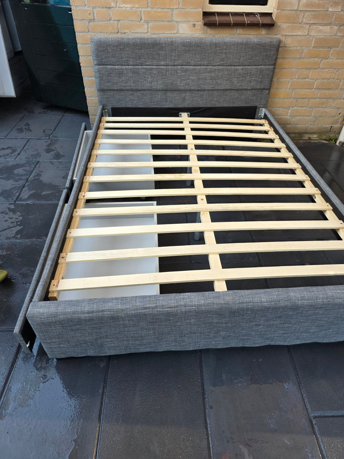 Bed 140 Lang 200, Gebruikt, Raamkozijn, Inclusief glas, 75 tot 150 cm