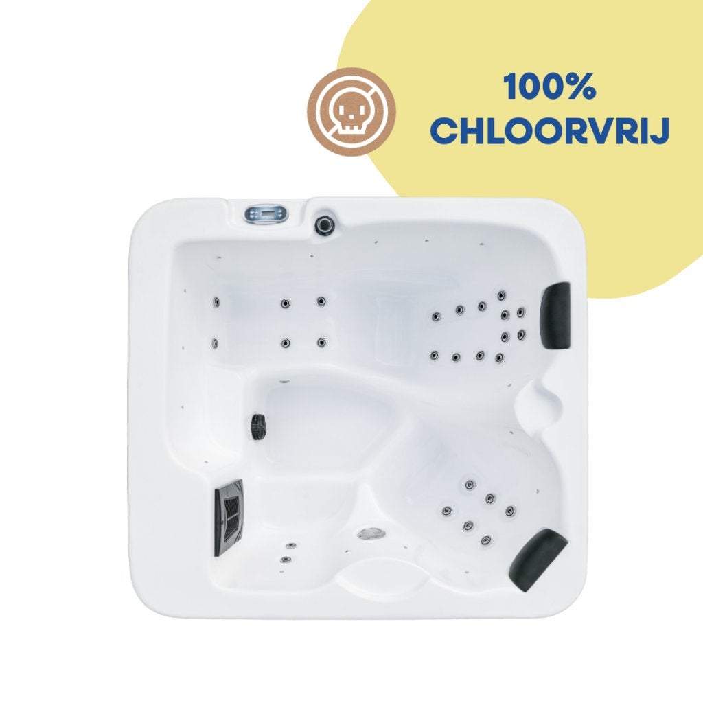NIEUWE Jacuzzi Spa 180x164 | Balboa | 26 Jets | Incl. Cover, Ophalen, Nieuw, Filter, Vast