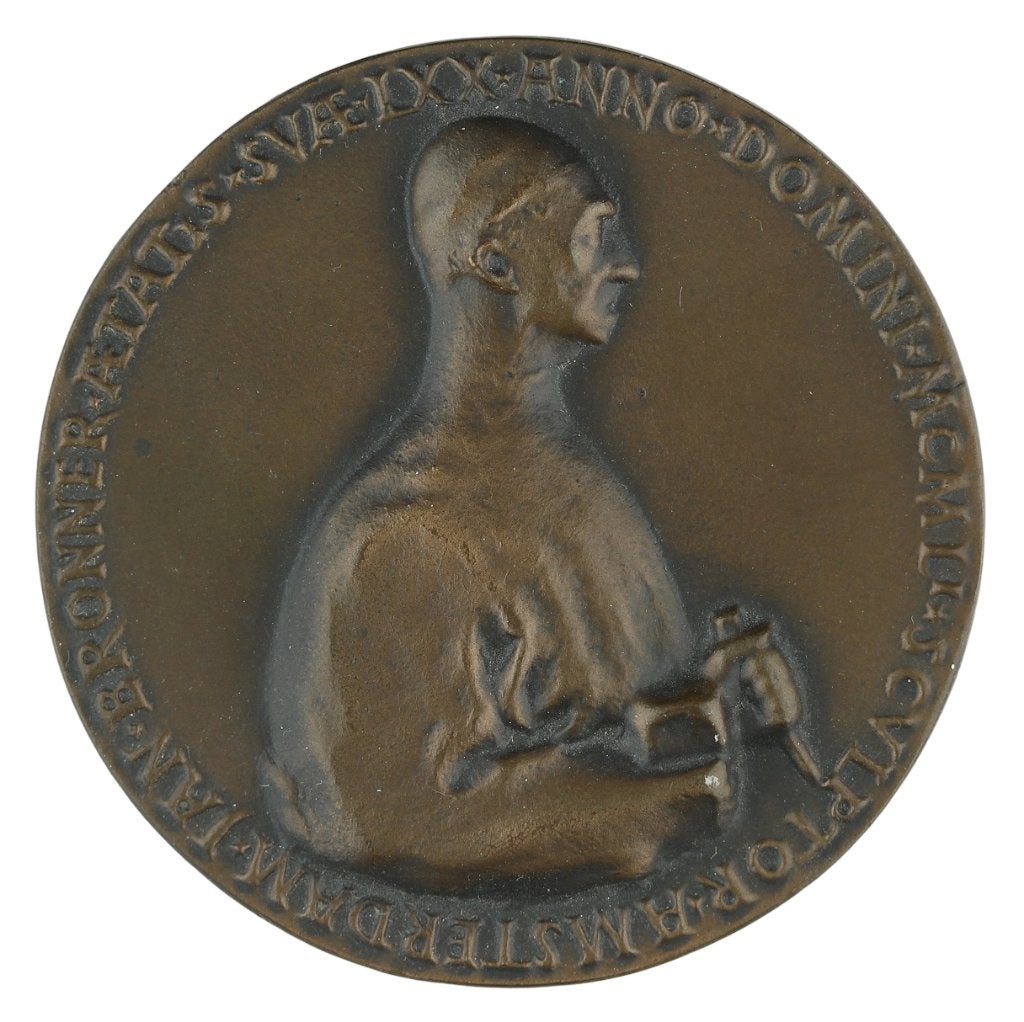 Penning VPK 1952 Piet Esser : Prof. Jan Bronner, Verzenden, Brons, Nederland