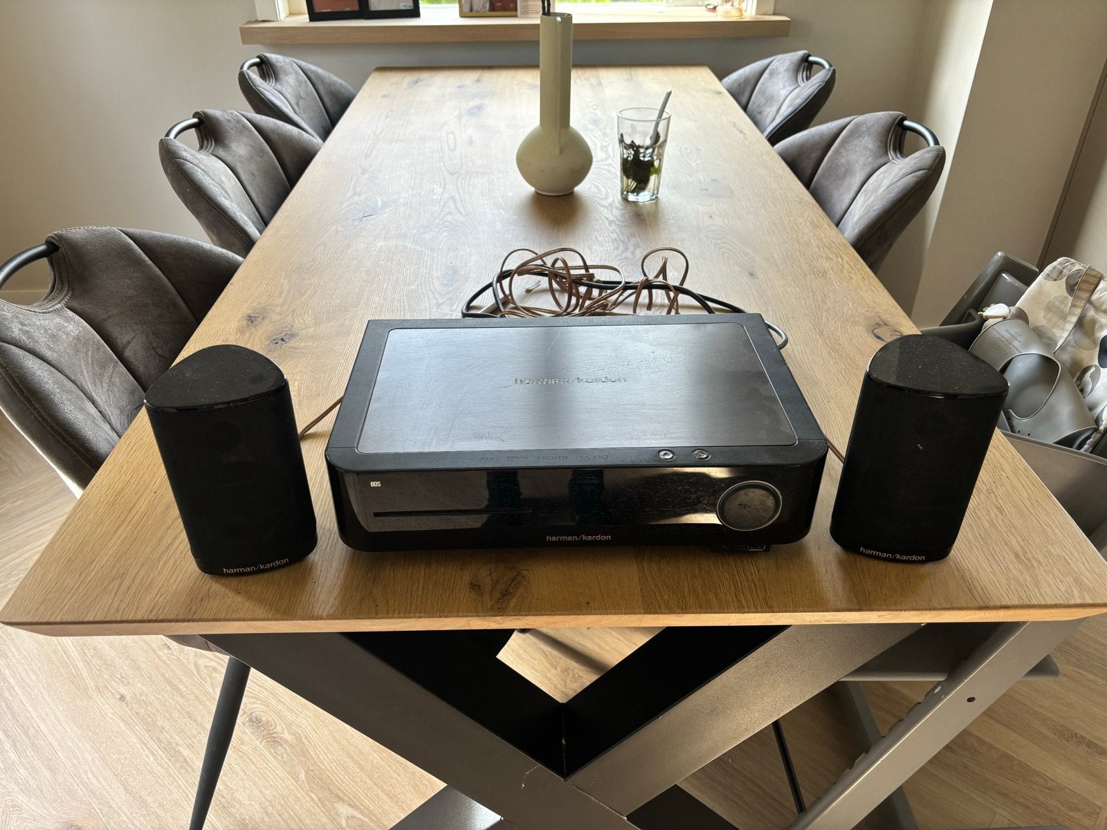 Harman Kardon Blu-ray speler met 2.1 speakersysteem, Overige merken, Gebruikt, 2.1-systeem, Blu-ray-speler
