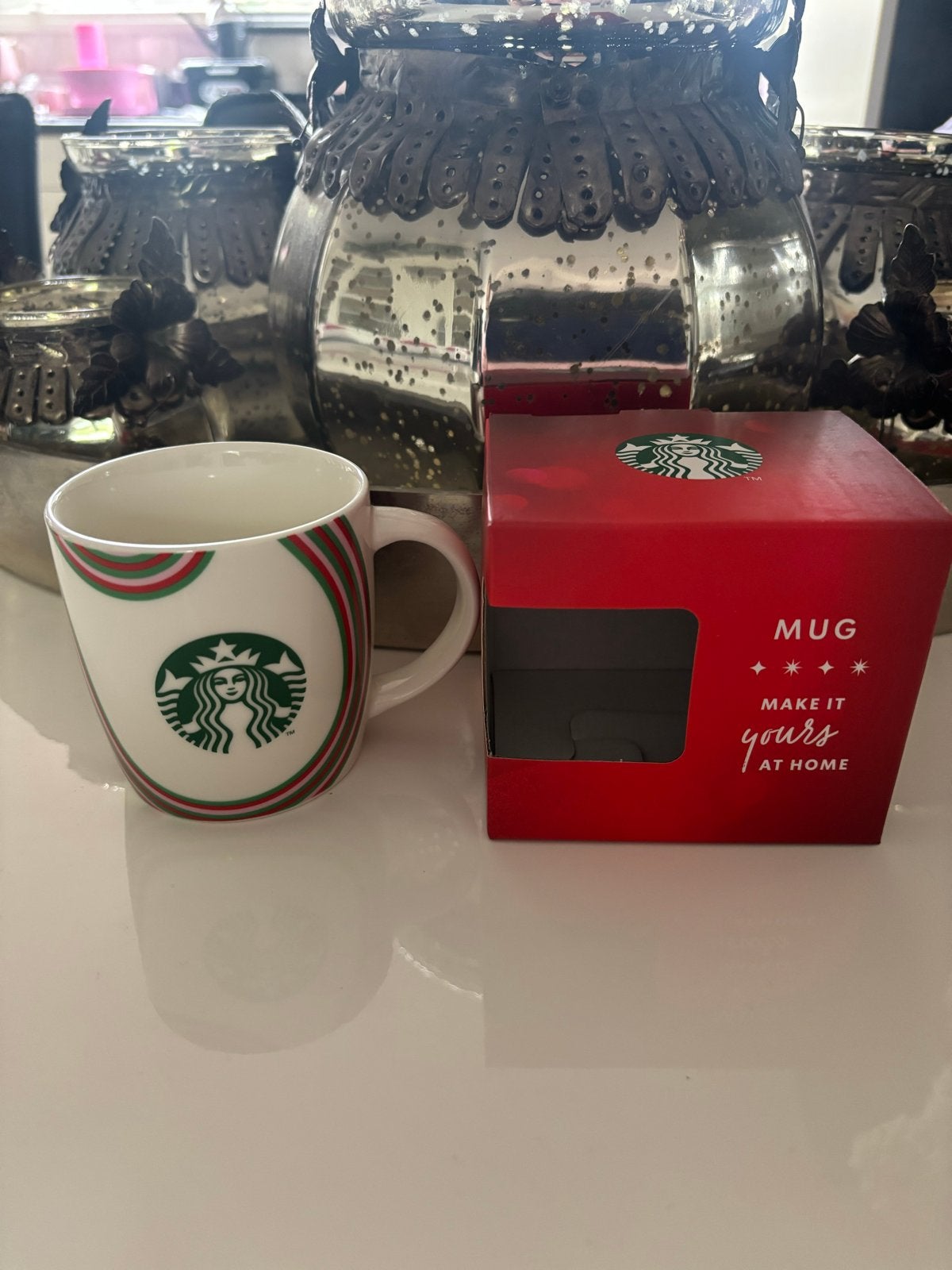 Starbucks (koffie) mok make it yours at home - Nieuw in doos, Ophalen of Verzenden, Nieuw, Overige stijlen, Kop(pen) en/of Schotel(s)